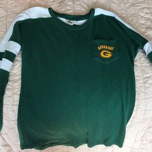 PINK vs Green Bay packers varsity